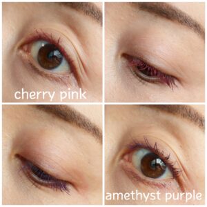 #WHOMEE #ミッキーアンドミニーマスカラロングアンドカール #cherrypink 1870円 (税込) #ドナルドアンドデイジーマスカラロングアンドカール #amethystpurple 1870円 (税込)